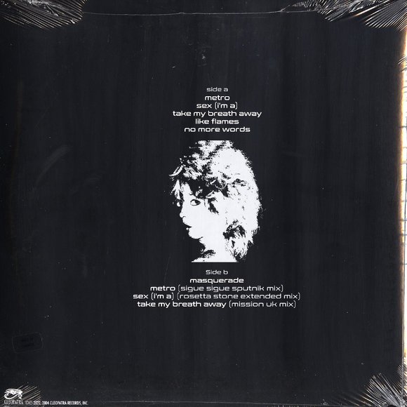 Berlin, Metro: Greatest Hits, Limited Edition, Silver, Colored Vinyl, LP, NEW - Picture 2 of 2